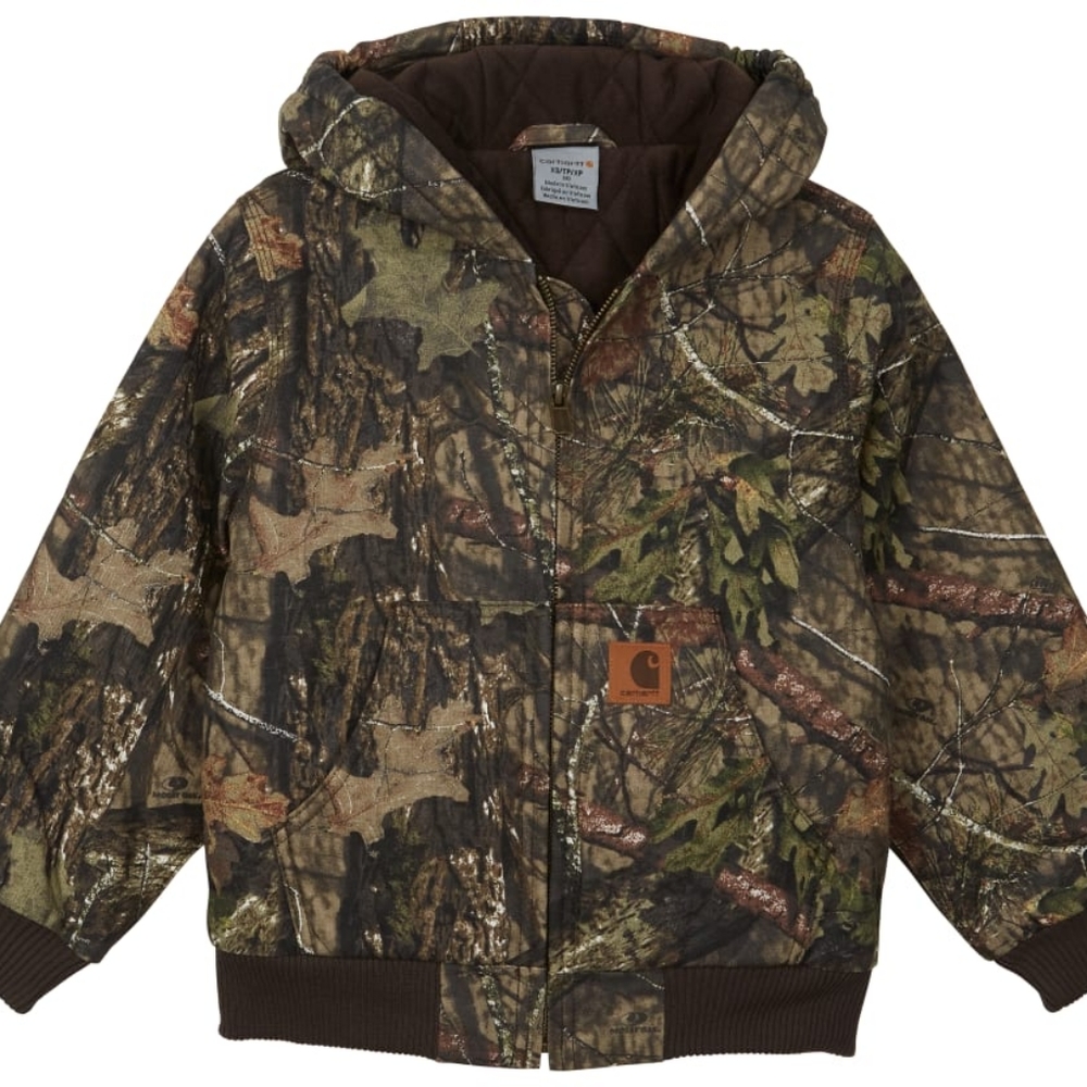 Boys Carhartt Jacket - Mossy Oak